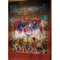Pendragon~Not Of This World A3 Tour Poster