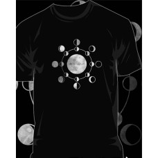 Moon Safari ~ Moons T-Shirt Black