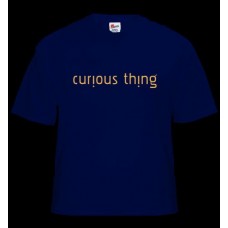 Tinyfish Blue Curious Things T-Shirt Ladies