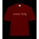 Tinyfish Red Curious Things T-Shirt Ladies